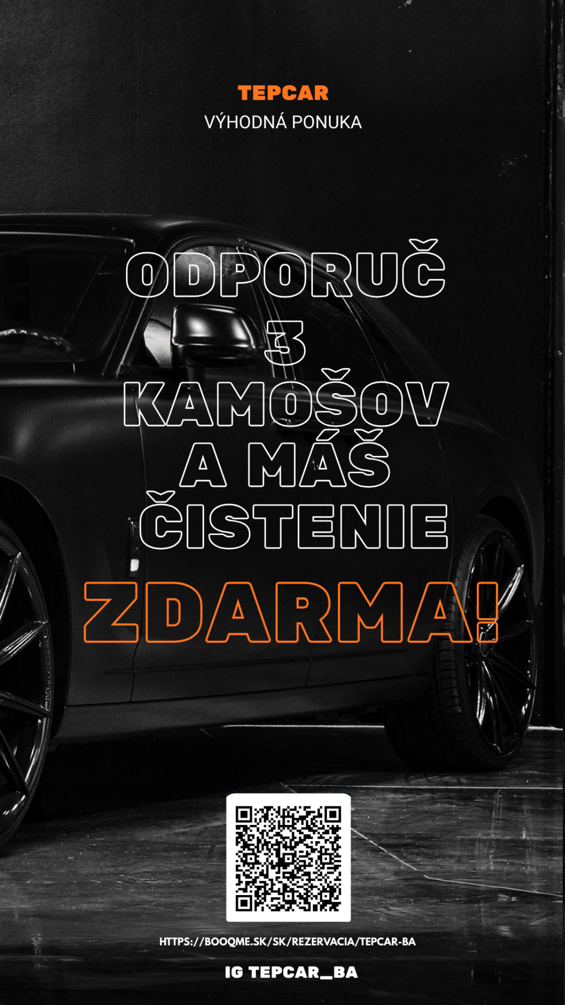 Akcia: Odporuč 3 kamarátov a máš čistenie zdarma